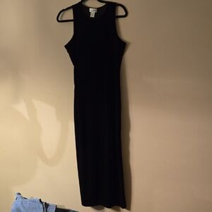 Gantos Brown Sheath Maxi Dress